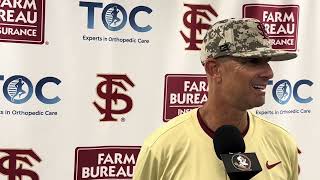 Link Jarrett reflects on game 3 loss, FSU’s starting pitching and postseason preparation
