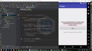 Android Studio - Make Encrypt use MD5