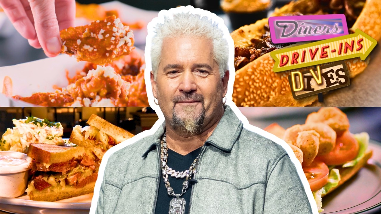 American Classics on #DDD with Guy Fieri 🇺🇸 | Diners, Drive-Ins and Dives