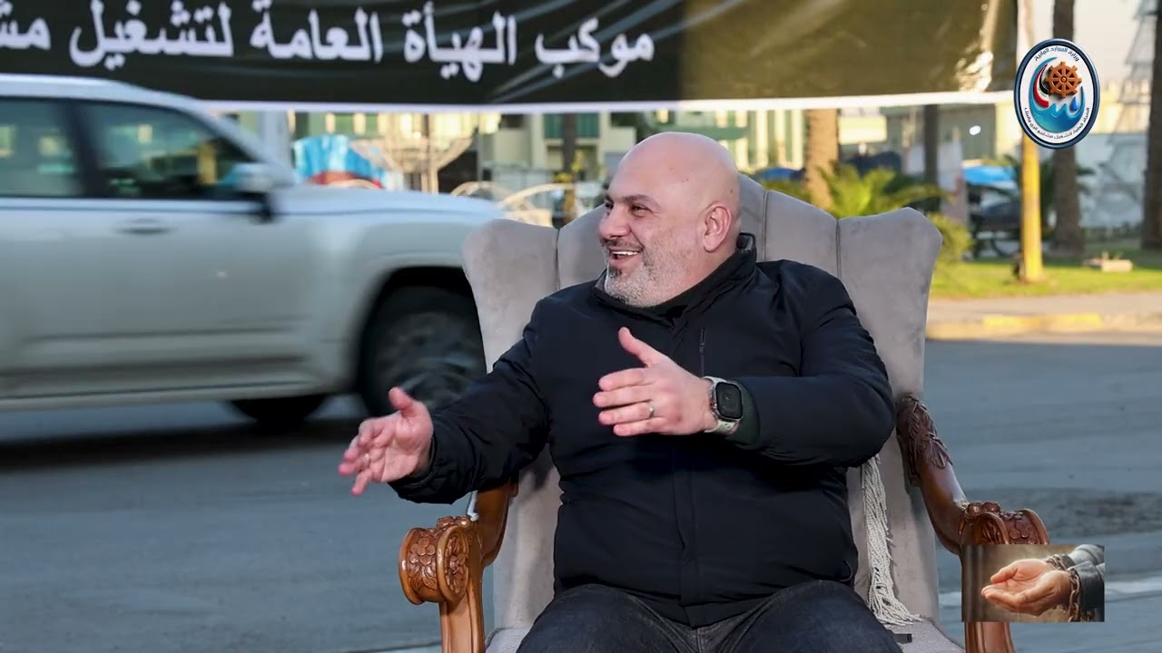 التغطية الخاصة لموكب الهياة العامة لتشغيل مشاريع الري والبزل | رئيس قسم الاليات علي مقداد