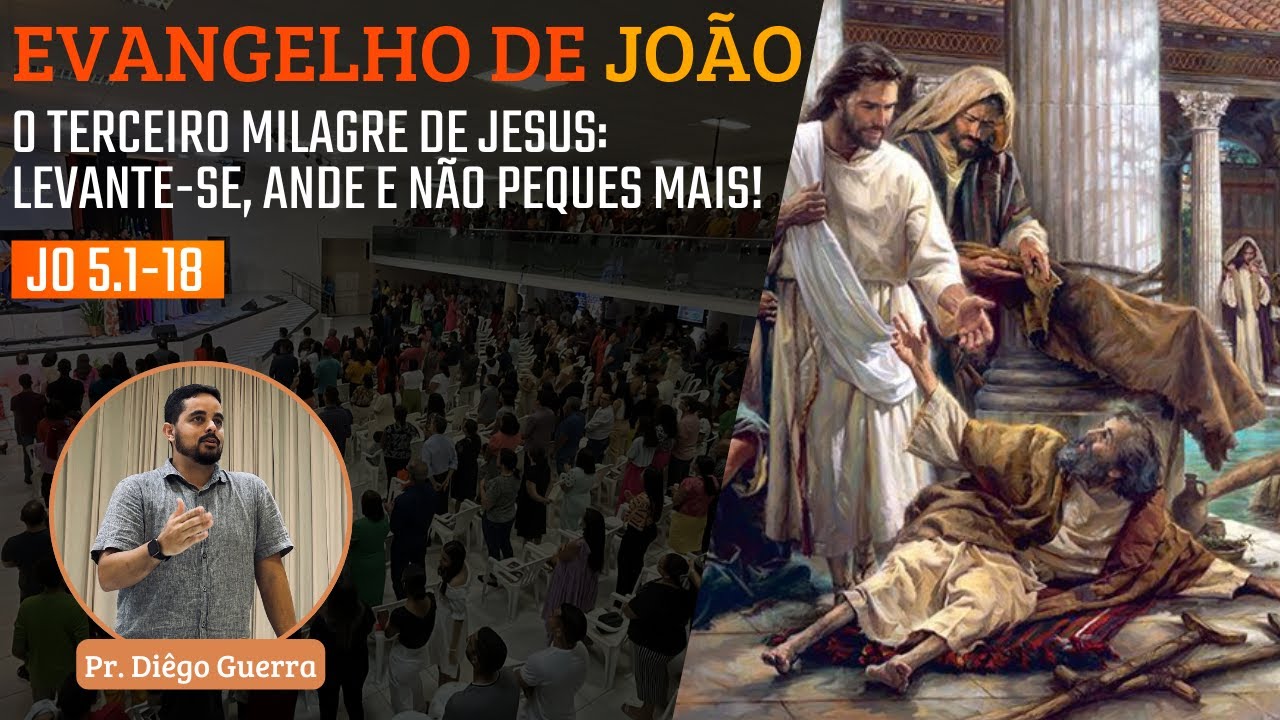 IBG Celebração | 09.06.2024 | João 5.1-18 com Pr. Diêgo Guerra