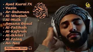 Beautiful Recitation of Ayat Kursi 7x,Surah Yasin,Ar Rahman,Waqiah,Al Mulk,Alfatiha, Almoeathat