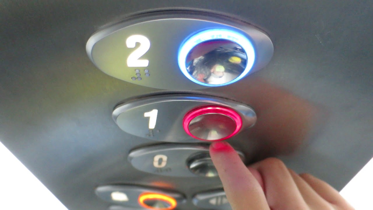 two ReGen Otis elevators@mall Galeria, Martin, Slovakia