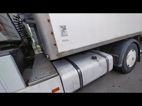 Рено Магнум.Течёт бак. Чем заклеить трещину.