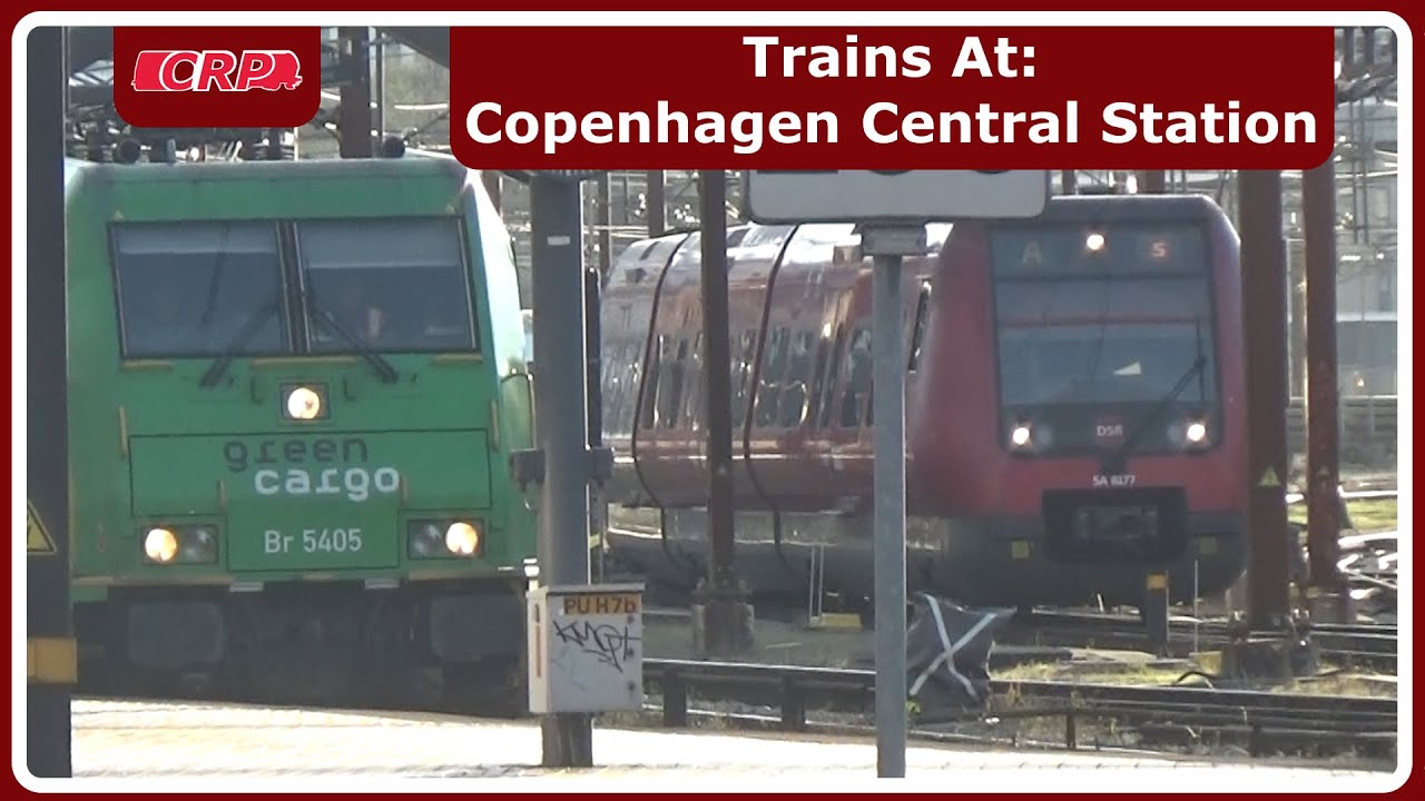 Trains At: Copenhagen Central Station (28/11/23)