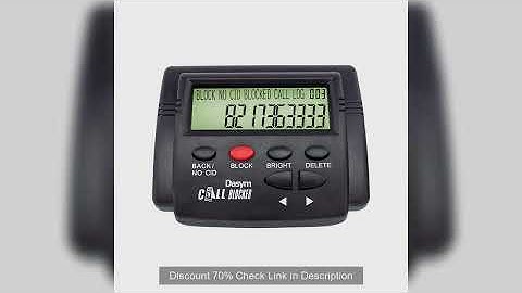 Call Blocker for Landline Phones Telephone 2000 Caller ID Box Blocking One Touch Number Block Unwant