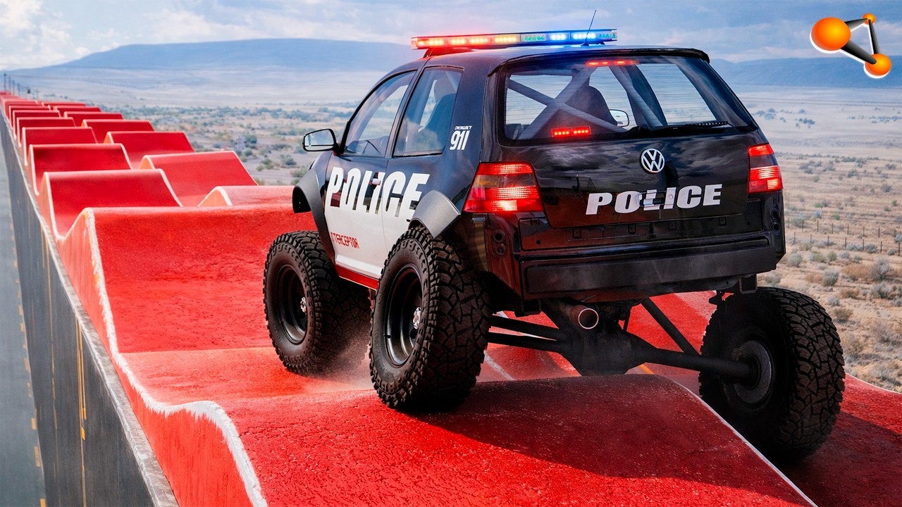 Satisfying Cars Suspension Test #29 - BeamNG drive