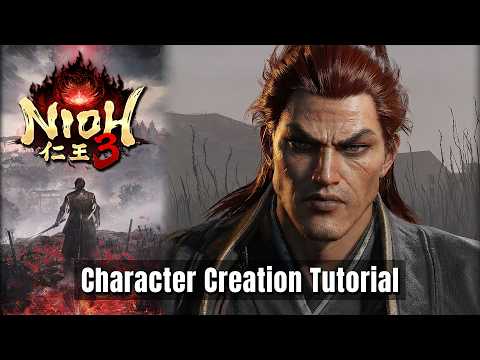 NIOH 3 - Yujiro Hanma (Baki) - Male Character Creation Tutorial