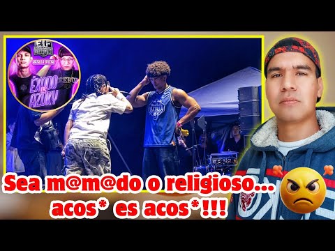AZUKY RECHAZA a ÉXODO LIRICAL en una batalla de AMOR y DESAMOR en el Encuentro Internacional de Free