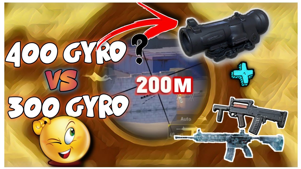 400 Gyroscope pubg mobile | 400 gyro vs 300 gyro | pubg mobile india | BlueALIEN