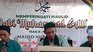 Masjid Nurul Huda memperingati nabi Muhammad Saw