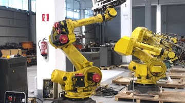 Fanuc R2000iA industrial robot  Rj3iB controller in eurobots