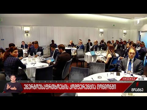 ენერგოუსაფრთხოების კონფერენცია ლონდონში