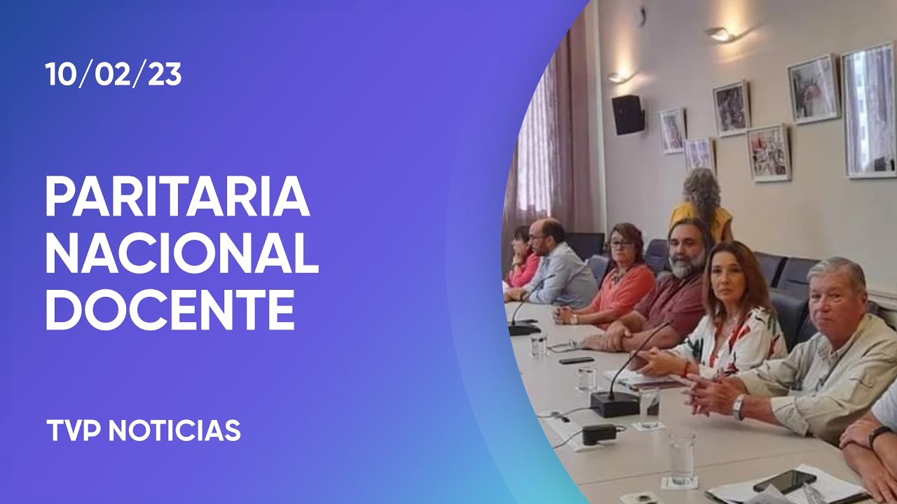 Se realizó la primera reunión por la paritaria nacional docente - YouTube