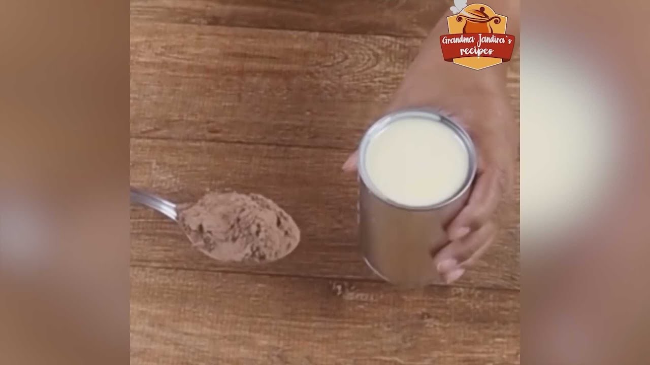 Mix Condensed Milk With Chocolate Powder And Be Surprised By The Result