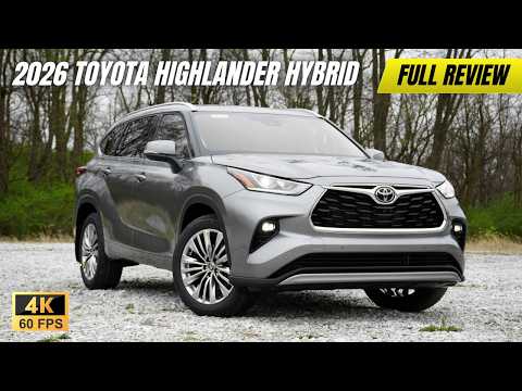 2026 Toyota Highlander Hybrid Review | 35 MPG's!!!