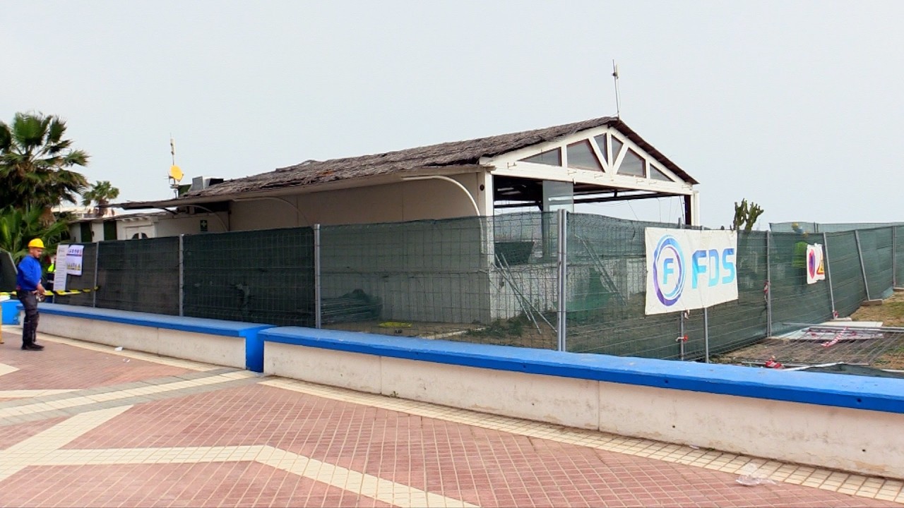 El antiguo chiringuito Soul Beach, inicia su proceso de renovación integral