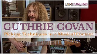 Guthrie Govan on Picking Techniques in Context screenshot 5