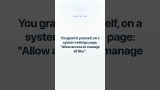 What is 'All files access' on Android — File Tips #2