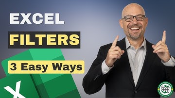 Excel How To Filter - 3 Easy Ways