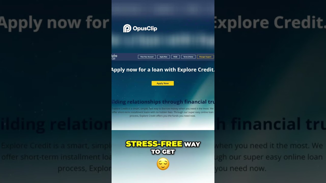 Apply Today! ✅ Explore Credit Loans Made Easy 💳 
