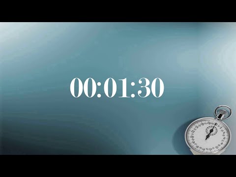 TIMER for 1.5 minutes (90 seconds)