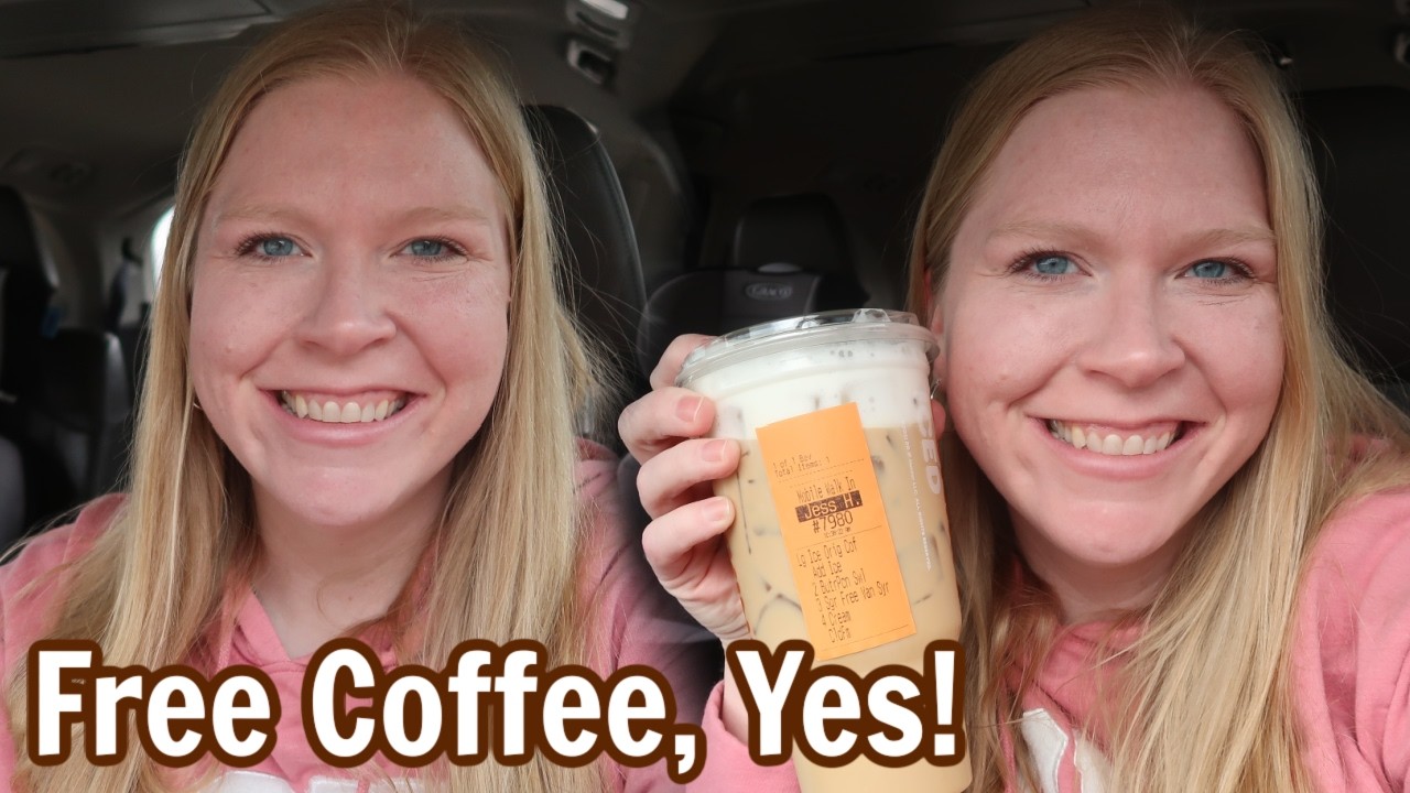 Free Coffee Goals | Valentines Prep | Daily Vlog