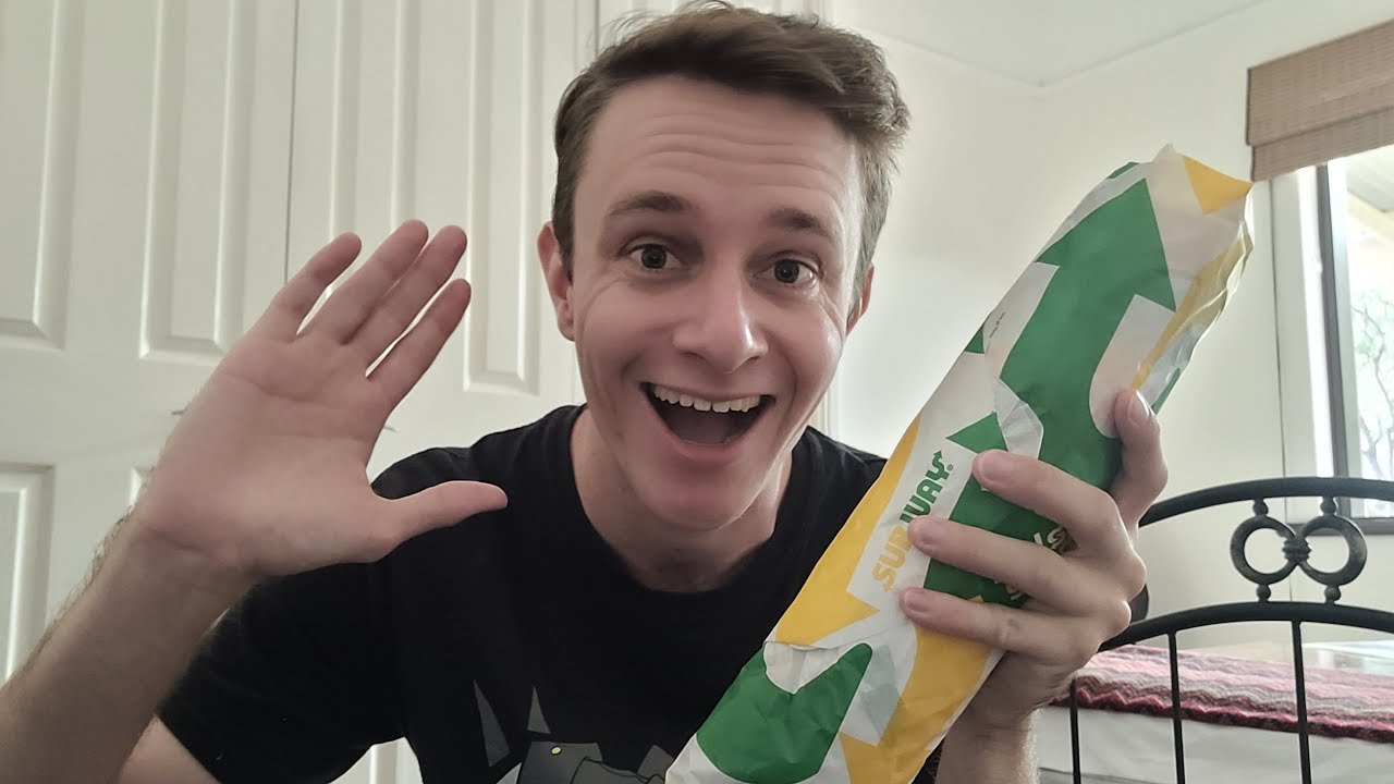 ASMR Eating | Subway, Soft Spoken, I'm Back!
