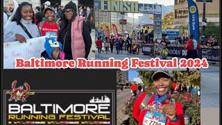 Baltimore Running Festival 2024 - My daughter ran a 10k