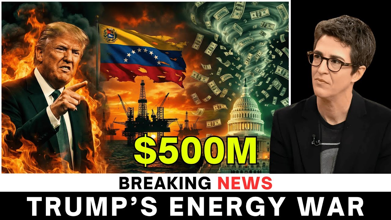 BREAKING: Trump Claims U.S. Controls Venezuela Oil & Orders $500M Sale — Energy Chaos!