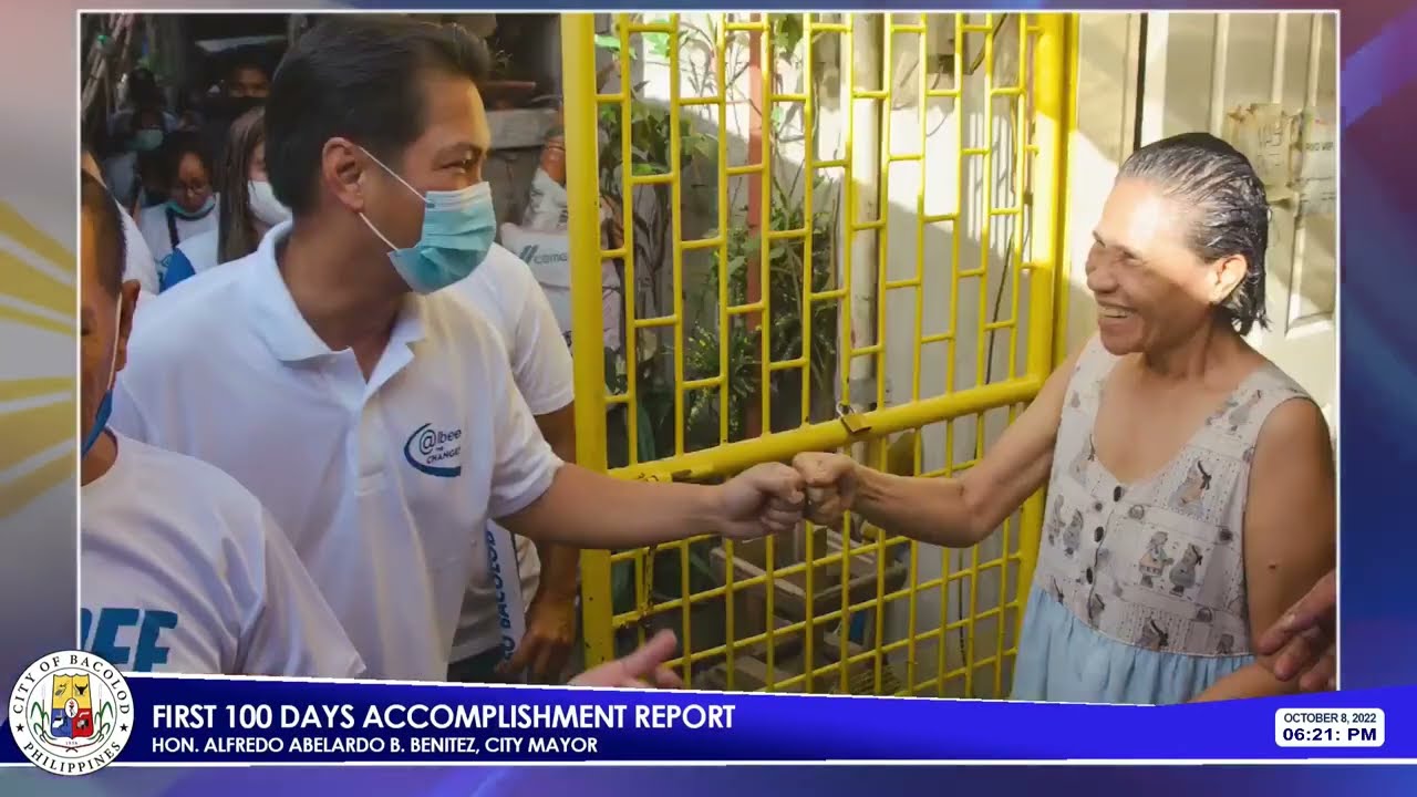 First 100 Days Accomplishment Report | Hon. Alfredo Abelardo B. Benitez, City Mayor