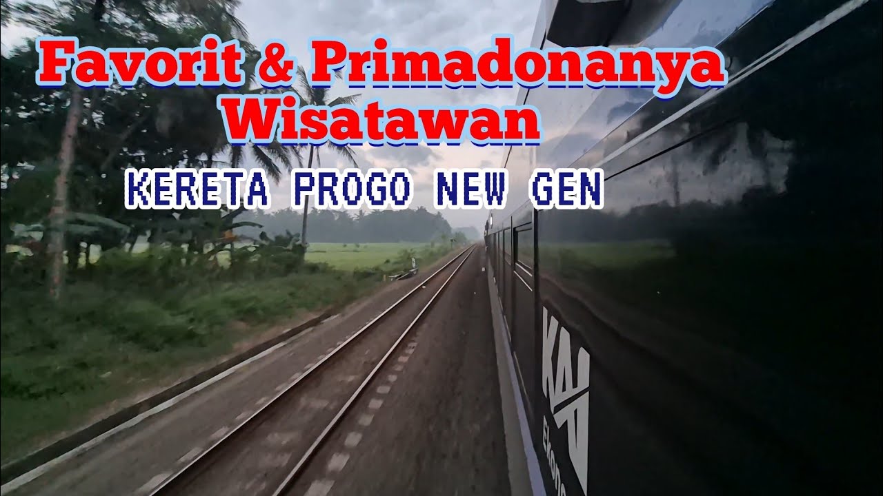Pilihan Terbaik dari Jakarta ke Yogya‼️ Trip KERETA PROGO Pasar Senen - Lempuyangan