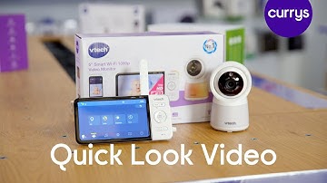 VTECH RM5755HD 5" LCD Screen Smart Video Baby Monitor - Quick Look