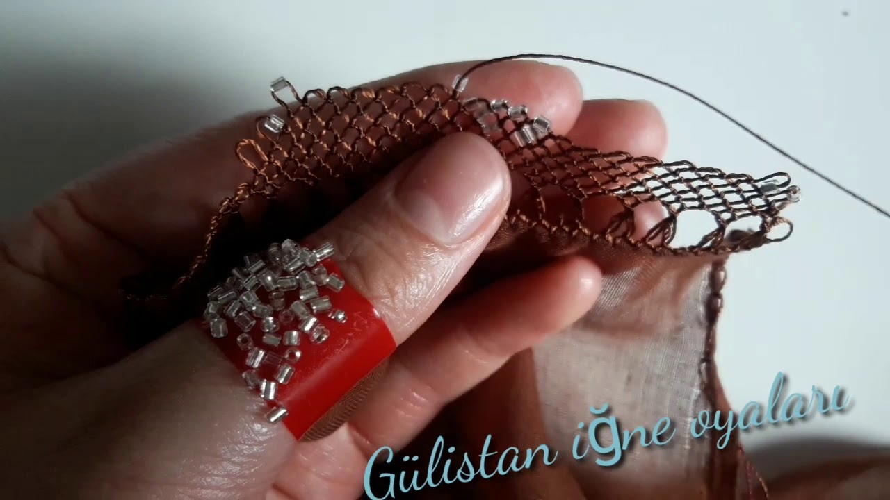 #144 HEM ŞIK HEM ZOR BONCUK'LU İĞNE OYASI MODEL'İ