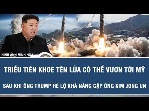 North Korea shows off missile capable of reaching the U.S. after Trump hints at possible meeting ...