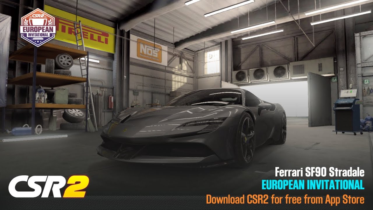 CSR2 - SF90 Stradale (gold) - tune & shift - 7.260