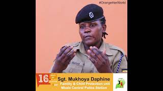 Reporting cases of GBV to the police
