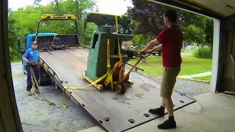 How to move a milling machine and lathe like a pro!