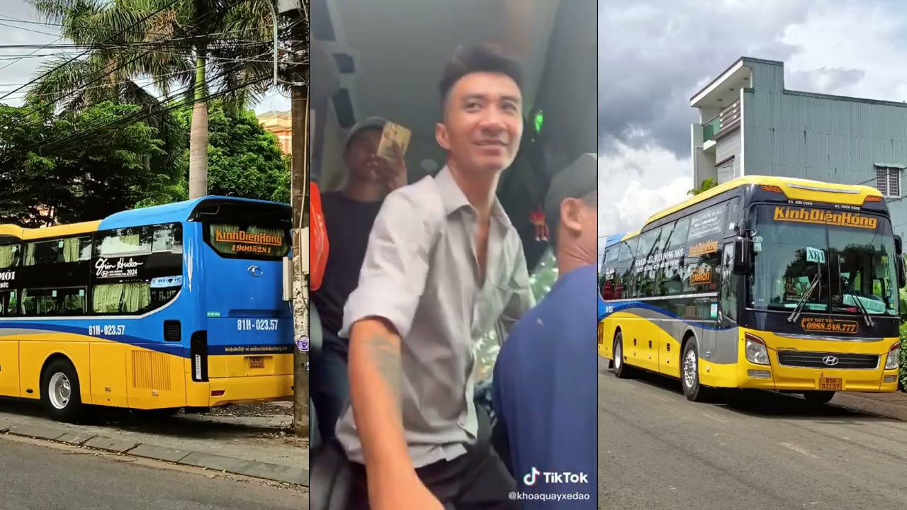 Phần 10 - Tổng hợp tiktok các idol xe khách Việt Nam | Phan Minh 