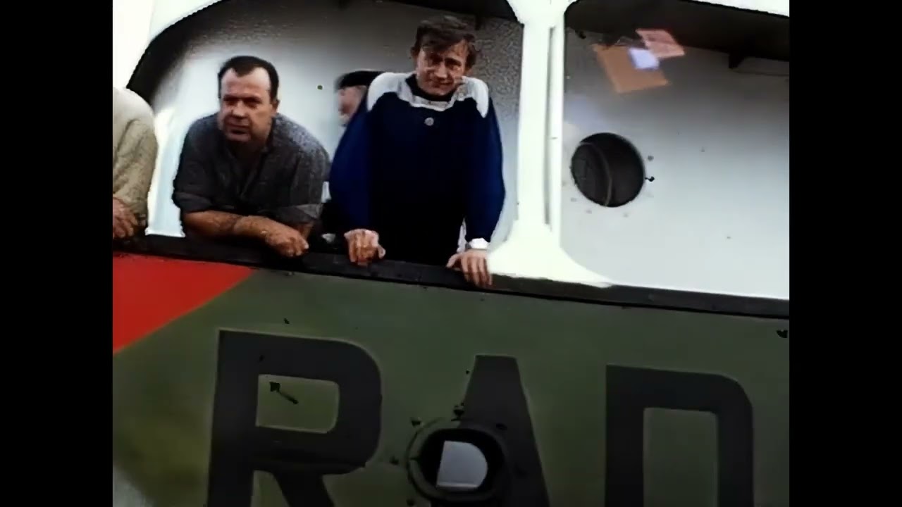 Eerste tocht van de tender Loekie + bezoek Mebo II