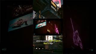 This developer easter egg on the roof of Tom's Diner is pretty rad #didyouknow#gaming#cyberpunk2077
