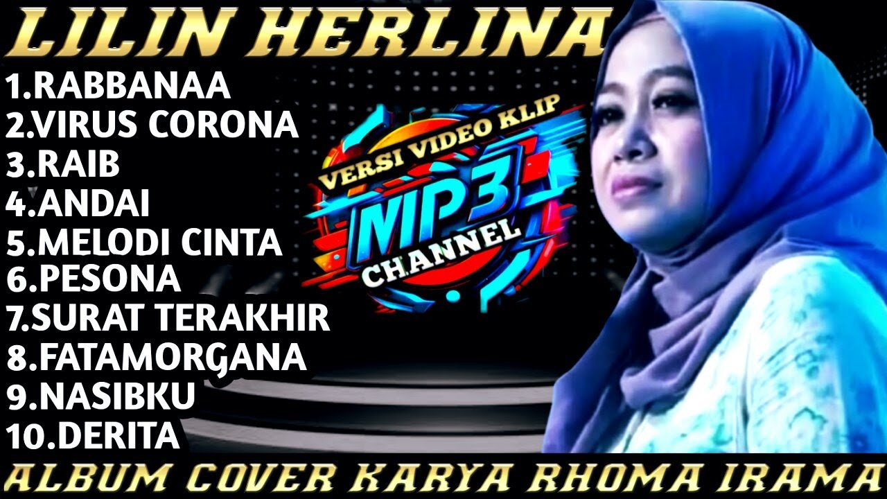 LILIN HERLINA FULL ALBUM-COVER-KARYA RHOMA IRAMA