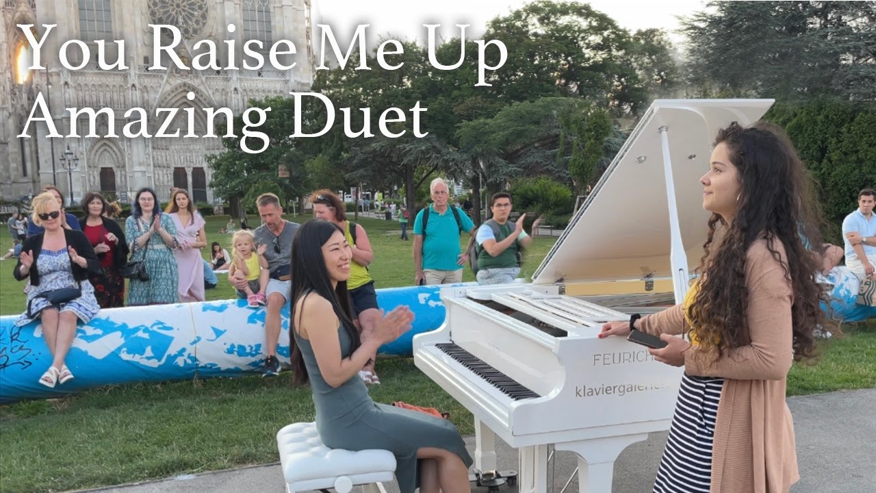 You Raise Me Up Amazing Spontaneous Opera Duet On A Street Piano YouTube you-raise-me-up-amazing-spontaneous-opera-duet-on-a-street-piano-youtube