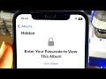 ANY iPhone How To Lock Hidden Photos!