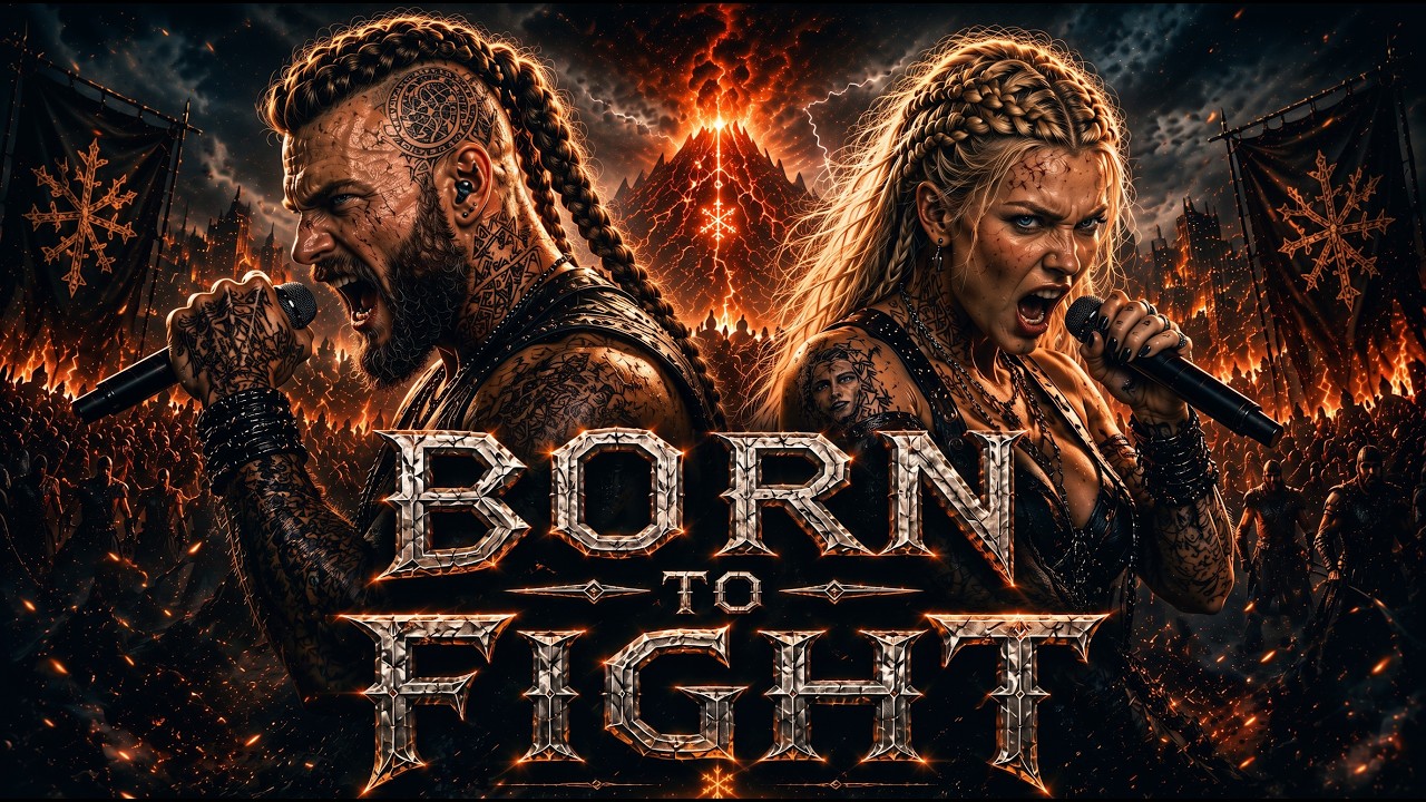 Ragalor ft Laga - BORN TO FIGHT 🔥| Epic Viking Rap | Viking Song | Viking Duet🔥