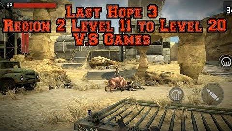 Last Hope 3 : Sniper Zombie War ||  Region 2 || Level 11 to Level 20 Gameplay || @realdrgamer