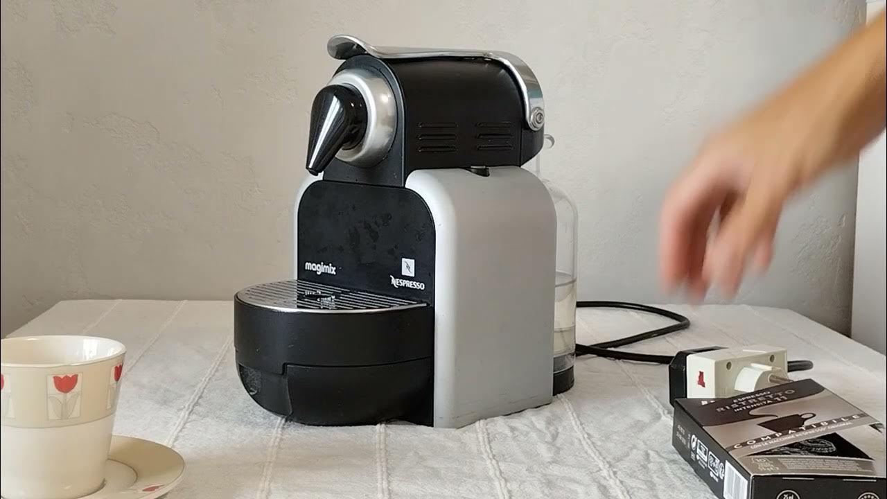 Test Nespresso MAGIMIX 11279 M100 automatic argent