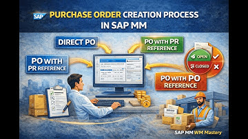 How to Create Purchase Order in SAP MM | End-to-End Process | Direct PO |PR Reference | PO Reference