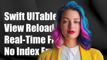Swift UITableView Real-Time Reload Without Index Out of Range Error