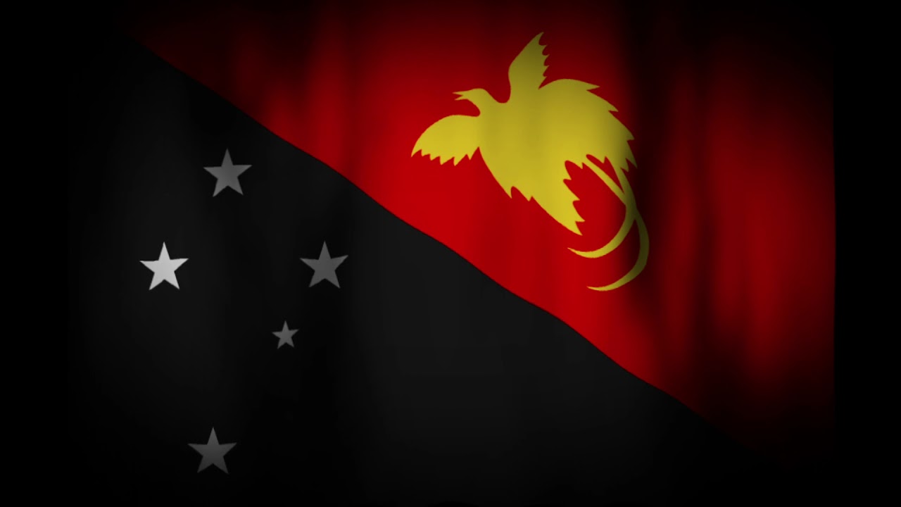 パプアニューギニアの国旗 意味やイラストのフリー素材など 世界の国旗 世界の国旗